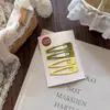 Nuevo Clip para el Cabello de Cuadros, Lunares con Goteo de Aceite, Gotas de Agua, Estilo Universitario, Bloques de Color, Pinza para el Flequillo, Pinza para el Cabello de Niña, Accesorio para el Cabello