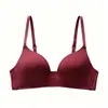 Sujetador transfronterizo estilo asiático, sin costuras, push-up, sin varillas, nuevo estilo de verano, para mujeres europeas y americanas