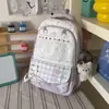 Nueva Mochila Escolar Color Retro Berry para Estudiantes de Secundaria y Preparatoria Mochila Ligera Dulce Casual de Viaje para Mujer