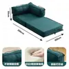 Sofá Dobrável Sala de Estar Simples Apartamento Pequeno Quarto de Aluguel Pessoa Solteira/Dupla Conjunto de Sofá Reclinável Montagem Sofá-Cama Móvel de Uso Duplo
