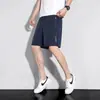 Amazon Aliexpress Transfronterizo Pantalones Cortos de Verano Sueltos Caídos de Seda de Hielo Casuales Deportivos de Secado Rápido de Cinco Puntos para Hombre