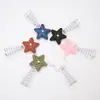 Decoraciones para Crear Atmósfera Navideña: Estrella de Cima de Árbol, Estrella de Cinco Puntas de Espuma, Purpurina, Decoración de Cima de Árbol de Navidad, Decoración de Escena