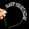 Internet Comemorou Feliz Aniversário Aniversário Headband Europeu e Americano Decoração de Festa de Aniversário Carta Headband