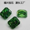 5A Diamante de Alto Carbono Esmeralda Flor de Hielo Diamante Fábrica de Gemas Artificiales Wuzhou Distribución Transfronteriza Joyería Artesanal de Zirconia