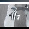 Aleación 4 puntos corte simple válvula conmutador shunt cuatro puntos desviador grifo de conversión accesorios de entrada de agua fabricantes mayoreo