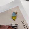 Broche de oso de té con leche Insignia linda japonesa Insignia de bebida personalizada Insignia de animal de dibujos animados Accesorios para mochila de hombre y mujer