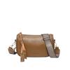 Bolsa Boston popular deste ano, retro, primavera 2025, nova bolsa mensageiro de banda larga, bolsa pequena e simples para mulheres, bolsa de travesseiro
