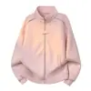 Sudadera Gris Pesada de Color Sólido con Cuello Alto Ximujia para Hombres y Mujeres, Estilo Americano Limpio Casual para Primavera y Otoño, Chaqueta de Moda 2026