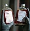 Garrafa de Chá de Extração a Frio Garrafa de Bebida Garrafa de Suco Embalagem de Vidro Transparente Deformada Tampa de Alumínio Rosca Garrafa Pequena de Vinho Garrafa de Bebida