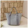 2026 Nuevo Bolso Tote Grande de Estilo Japonés Simple Versátil para Viajes y Uso Diario Bolso de Mano y Hombro Bolso Tejido de Lona Bolso de Mujer