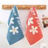 Toalla Infantil Tipo Algodón Puro A Toalla Infantil de Algodón Bordada Toalla Facial 100% Algodón Suave y Absorbente Pañuelo de Guardería