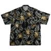 Camisa Floral Mori Mountain Group Niños Guapo Hawaiano Casual Estilo Cool Verano Retro Estampada Manga Corta Camisa de Playa