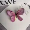 Mariposa Azul de Ensueño ~ Pasador de Mariposa de Ensueño Explosiones del Pequeño Libro Rojo Clip de Pato Pinza Lateral de Cabeza Redonda Pasador para el Cabello Femenino