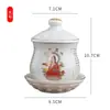 Taza de Suministro de Agua de Cerámica para la Diosa de la Misericordia Bodhisattva Taza de Suministro de Agua para Buda Salón de Buda Taza de la Gran Compasión Suministros para Buda