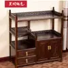 Gabinete de té gabinete de agua para té gabinete de almacenamiento de madera maciza estante para sala de estar gabinete lateral de sofá aparador pequeño gabinete de vino gabinete lateral de mesa de té