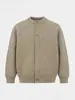 Cárdigan de Punto para Hombre/Mujer, Temporada Otoño/Invierno 2026, Grueso y Cálido, Estilo Old Money, Lujo Ligero, Color Sólido, Estilo Unisex para Parejas