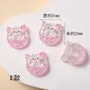 Acessórios de Joias DIY Luminous e Coloridos de Desenho Animado, Decorações para Grampos de Cabelo, Materiais Artesanais, Lantejoulas, Acessórios de Resina Facetada