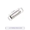 Conector Rosqueado de Aço Inoxidável de 4 Pontos, Adaptador Direto com Rosca Interna e Externa, Conector de Tubo de Extensão Espessado de 6 Pontos para 4 Pontos, Conexões para Tubos de Água