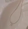 Collar de Perlas Xiaomi de Alta Gama Lujo Ligero Diseño de Nicho Cadena para Suéter de Otoño e Invierno Accesorios Joyería Nueva para Mujer 2025