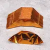 Lingote de Ouro Sem Palavras Papel Folha de Ouro Semi-acabado Origami Estampagem a Quente Unilateral 12cm x 10.1cm Pacote com 1000 Peças