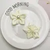 6cm Forma de Estrella de Cinco Puntas con Esquinas Afiladas Flor de Cinco Pétalos Accesorios Cosidos a Mano DIY Pasador Diadema Accesorios para Ropa Accesorios