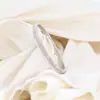 Pulseira Italiana Escovada Mais Vendida ao Vivo Feminina Nova Banhada a Prata S925 Ouro Branco 18K Pulseira de Prata Esterlina Elegante de Luxo Leve