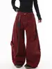 Jeans de Trabajo Retro Desestructurados de Moda Scimitar para Mujer Pierna Ancha Sueltos Versátiles Pantalones Largos Hoz