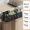 Cesta de Almacenamiento Colgante para Mesita de Noche para Dormitorio, Organizador de Mesita de Noche sin Taladro para Litera Superior, Estante de Almacenamiento para Habitación de Dormitorio