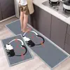 Alfombra de cocina resistente a la suciedad, antideslizante, resistente al desgaste, cortable, delgada, antiadherente, desechable, absorción instantánea, más vendida, absorbente de aceite, absorbente de agua