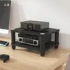 Gabinete de TV Simples Multifuncional Gabinete de Alto-falante Suporte para Amplificador Pés Suporte AV Rack com Amortecimento de Vibração Suporte hifi CD