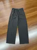 Pantalones de Chándal Rectos Deconstruidos de Lujo Yutang para Hombre, Nueva Colección Otoño/Invierno, Ligeramente Anchos, Versátiles, Pantalones Largos para Viajar y Casuales