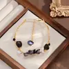 Pulseira de Pérolas de Luxo Leve Nala para Mulheres, Design de Nicho com Toque de Alto Padrão, Joia com Contas, Acessório de Moda Versátil Vintage