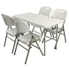 Mesa Plegable, Mesa de Comedor Doméstica Simple Portátil, Mesa de Comedor Rectangular Pequeña para Apartamento, Puesto de Mercado Nocturno al Aire Libre