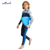 Traje de Buceo Dive&Sail para Niños 1.5mm de Una Pieza con Mangas Largas Traje de Baño de Buceo para Hombres Cálido y a Prueba de Frío Traje de Snorkel y Surf