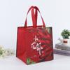 Bolsa de Embalaje para Comida Rápida para Llevar de Tela No Tejida con Cangrejos Bolsa de Embalaje Estéreo para Barbacoa Bolso de Mano de Tela No Tejida Laminada Venta al por Mayor