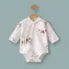 [Liquidação de Tamanhos Descontinuados] Roupa de Bebê Macacão Algodão Puro Classe Aa Primavera e Outono Macacão para Recém-Nascido Roupa de Engatinhar para Bebê