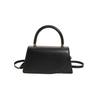 Bolso pequeño texturizado estilo occidental para mujer 2024 Nuevo Verano de mano para ir al trabajo color sólido bandolera moda portátil bolso cuadrado pequeño