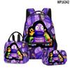 Juego de Terror Nuevo 3D Acción de Reciclaje R.E.P.O Repo Mochila Escolar Mochila Bolsa de Almuerzo Estuche Tres Piezas Set