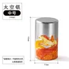 Bote de té de aleación de aluminio, recipiente portátil para viaje, hermético, tamaño pequeño, caja creativa para empaque de té, bote pequeño para té
