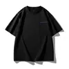 Camiseta de Manga Corta Antibacteriana de Verano para Hombre Unisex Versátil para Viajes Diarios Cuello Redondo Pulóver Marca de Moda Talla Grande
