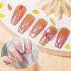 100 taladros de uñas de forma especial de fondo plano mixtos, taladro de uñas Net Red de espíritu cálido con accesorios para uñas de taladro de cristal Aurora