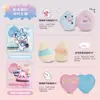 Set de Polvera Cloud Sense de Vitality Esponja Aterciopelada Maquillaje Polvera Iluminador Rubor Corrector Herramienta de Polvera para Dedos