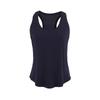 8058-25 Colete Esportivo Grande Estilo Coreano com Decote em U Solto Costas Nadador Respirável Fitness Blusa Feminina
