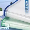 Bolsa para Arquivos A4 Tipo Zíper Bolsa Transparente para Provas Bolsa Impermeável para Documentos Bolsa com Grade para Arquivos Bolsa de Armazenamento de Grande Capacidade Espessa