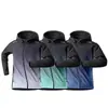 Roupa Esportiva Transfronteiriça de Proteção Solar para Homens, Roupa de Fitness para Corrida ao Ar Livre Matinal, Ciclismo com Capuz Bolso Leve Casal Roupa de Secagem Rápida