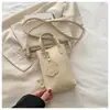 2025 Bolsa de Ombro Transversal Estilo Western Casual Vertical Simples para Mulheres Verão Nova Moda Bucket