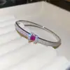 Moda Transfronteriza Europea y Americana Forma de Serpiente de Circonita Pulsera Geométrica Lujo Ligero Sensación de Alta Gama Pulsera Diseño de Nicho Joyería de Mano de Moda para Mujeres