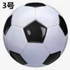 Balón de Fútbol Blanco y Negro Resistente al Desgaste Tamaño 4 para Estudiantes de Primaria y Secundaria, Tamaño 3 para Entrenamiento Infantil, Tamaño 5 para Niños de Preescolar, Tamaño para Adultos para el Examen de Ingreso a la Escuela Secundaria