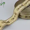 Cinta tejida de 3 cm de ancho Dobladillo de falda Hanfu Borde de falda Borde de ropa Borde de cuello Cinturón Encaje Hecho a mano Disfraz antiguo Accesorios para disfraz de actuación