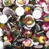 16 Rhinestones de Vidrio Facetados Grandes y Pequeños de Fondo Plano Accesorios para Uñas Arte de Uñas DIY Intercambio de un Diamante para Uñas Rhinestone de Fondo Plano